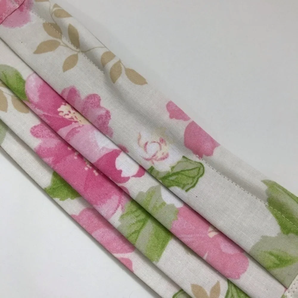 Free With Bundle Over $75 Pink floral‎ cloth mask face covering